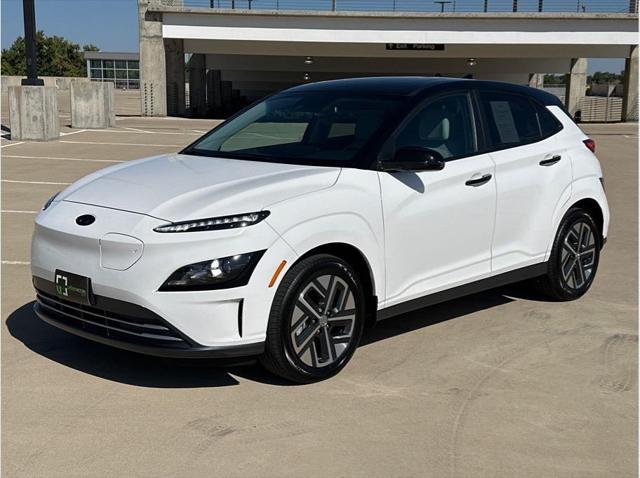 used 2022 Hyundai Kona EV car, priced at $21,490