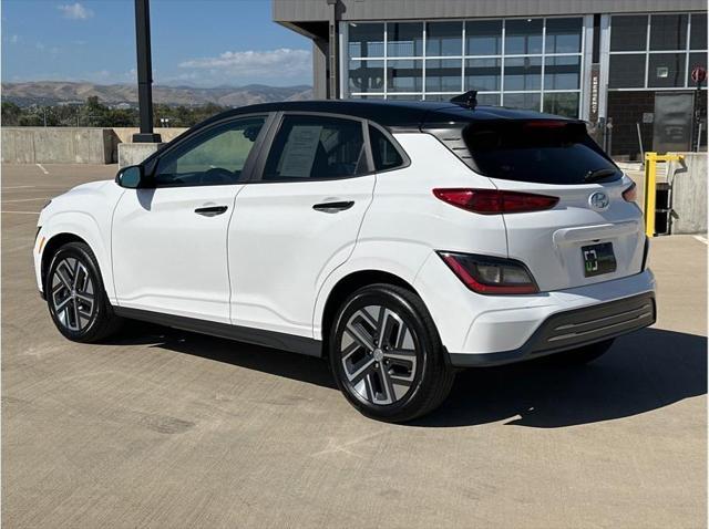 used 2022 Hyundai Kona EV car, priced at $21,490