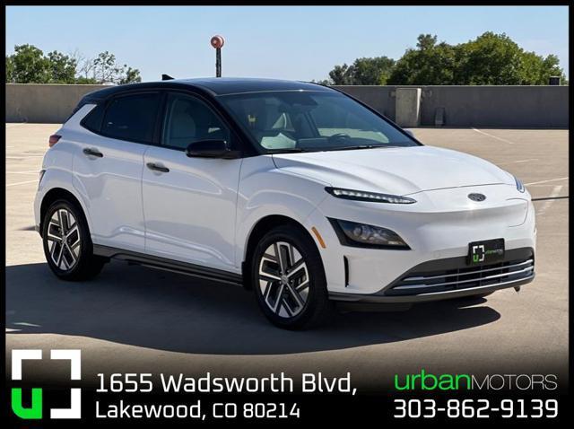 used 2022 Hyundai Kona EV car, priced at $21,490