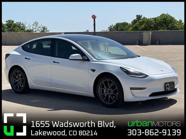 used 2022 Tesla Model 3 car, priced at $22,990