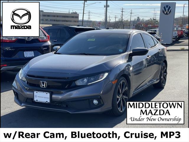 used 2019 Honda Civic car, priced at $15,500