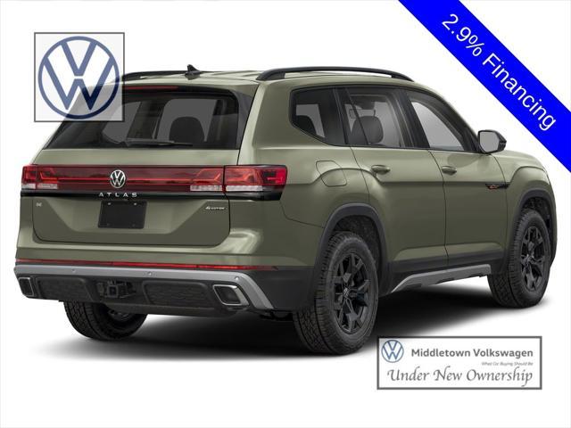 new 2025 Volkswagen Atlas car, priced at $45,681