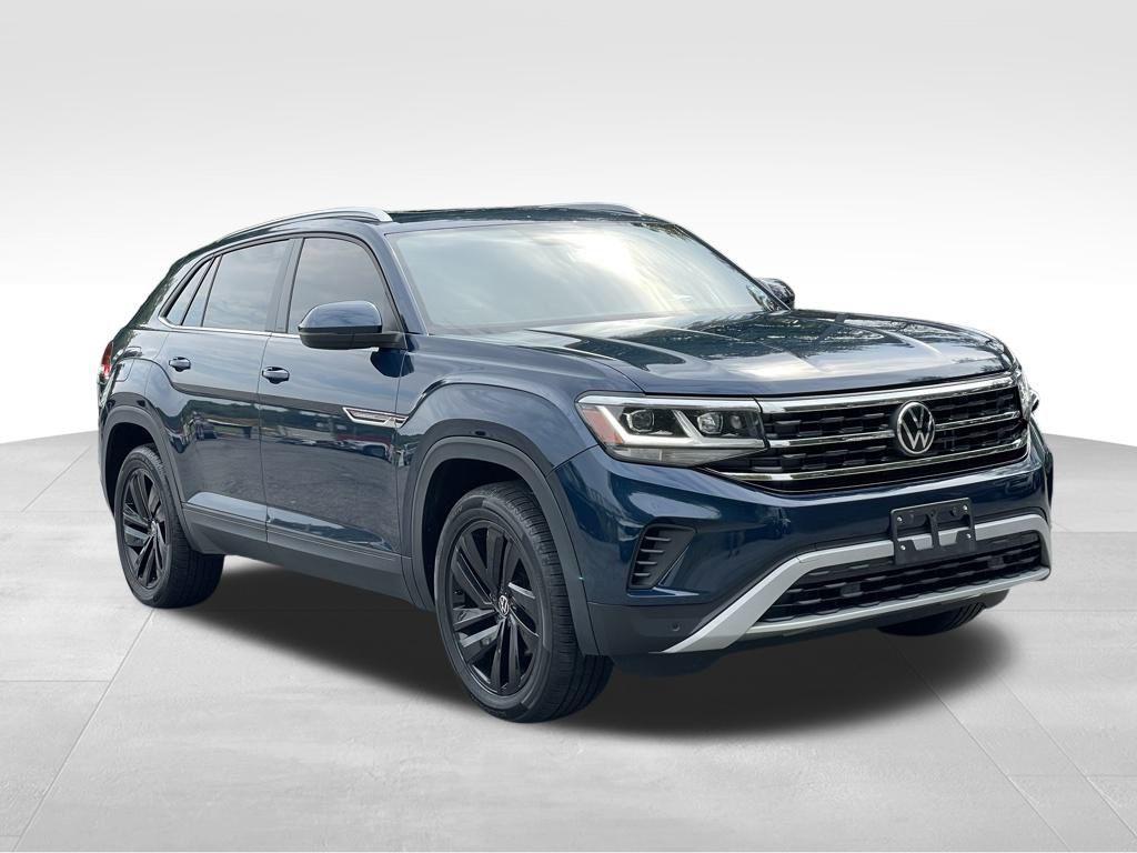 used 2022 Volkswagen Atlas Cross Sport car, priced at $26,666
