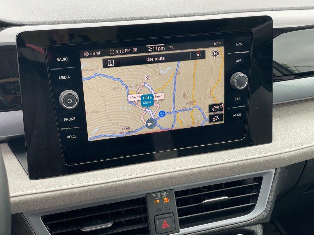 used 2025 Volkswagen Taos car, priced at $31,500