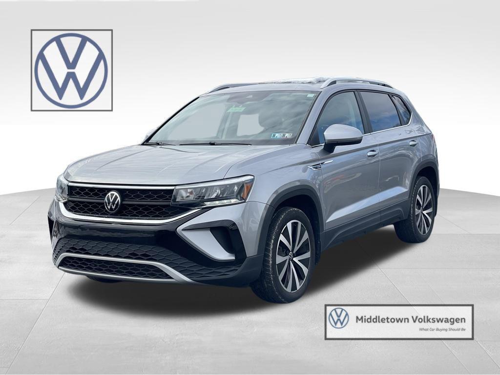 used 2023 Volkswagen Taos car, priced at $19,230