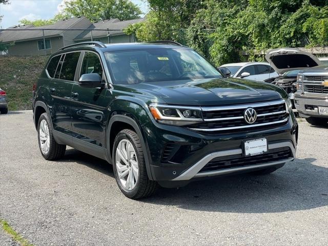 used 2021 Volkswagen Atlas car, priced at $25,000