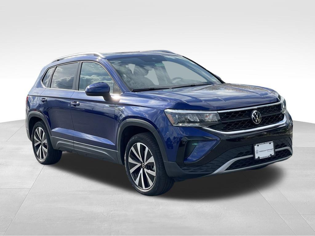 used 2023 Volkswagen Taos car, priced at $22,115