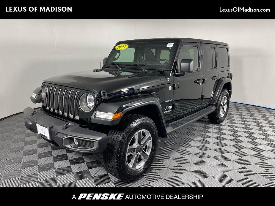 used 2021 Jeep Wrangler Unlimited car, priced at $35,501