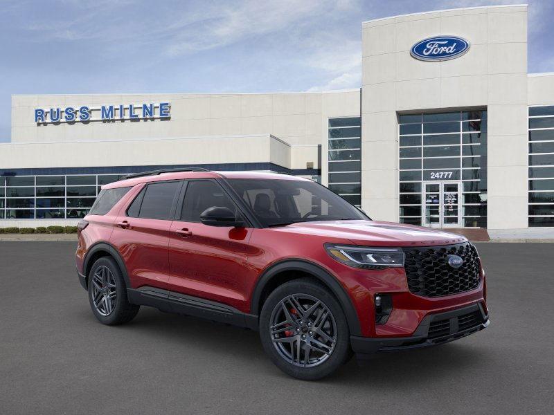 new 2025 Ford Explorer car, priced at $57,739