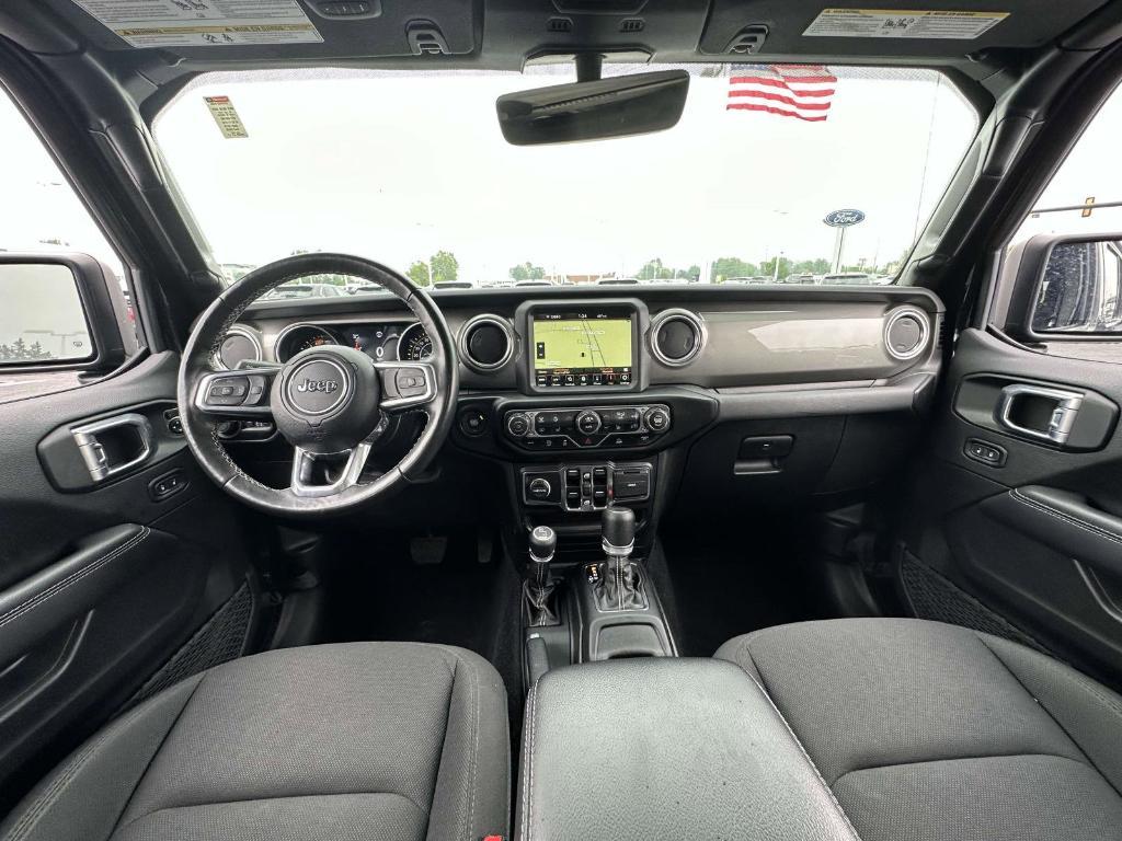 used 2022 Jeep Wrangler Unlimited car, priced at $33,495