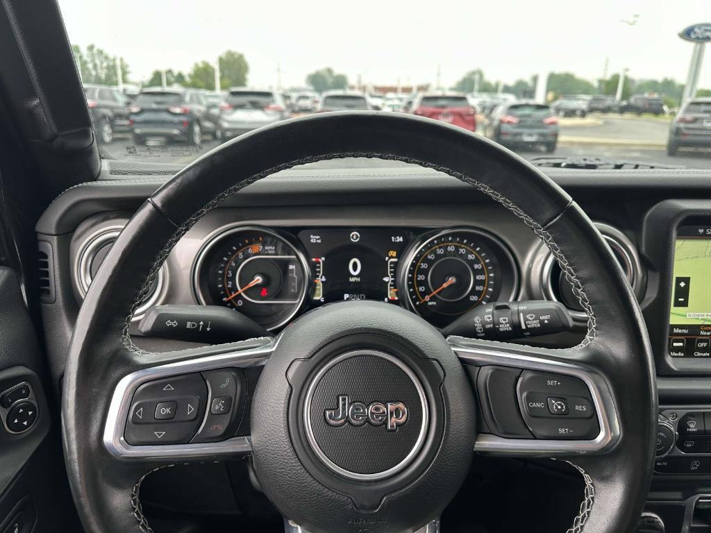 used 2022 Jeep Wrangler Unlimited car, priced at $33,495