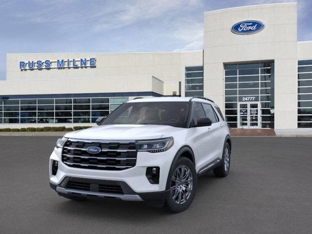 new 2025 Ford Explorer car, priced at $45,655