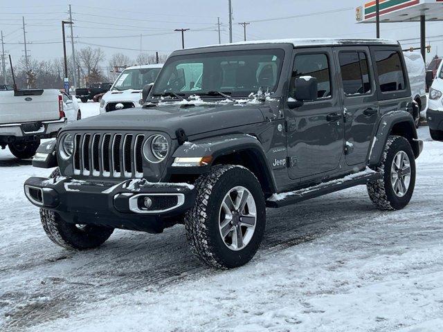 used 2021 Jeep Wrangler Unlimited car, priced at $34,995