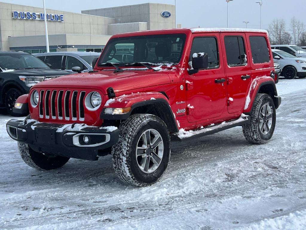 used 2022 Jeep Wrangler Unlimited car, priced at $33,995