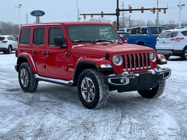 used 2022 Jeep Wrangler Unlimited car, priced at $33,995