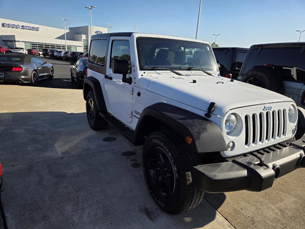 used 2016 Jeep Wrangler car, priced at $16,995