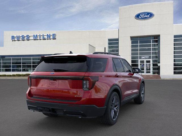 new 2025 Ford Explorer car, priced at $50,576