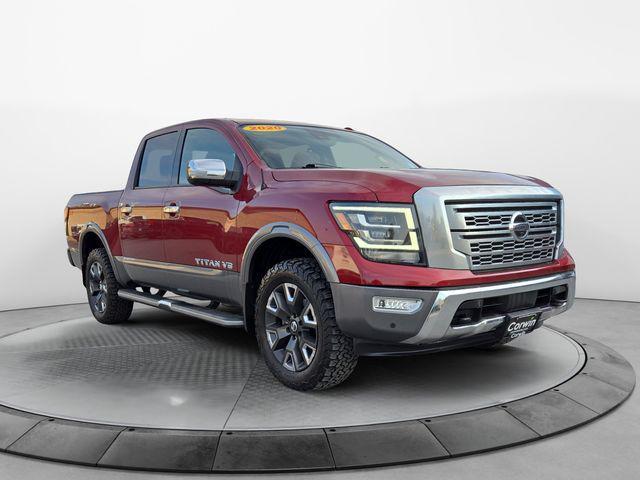 used 2020 Nissan Titan car, priced at $36,989