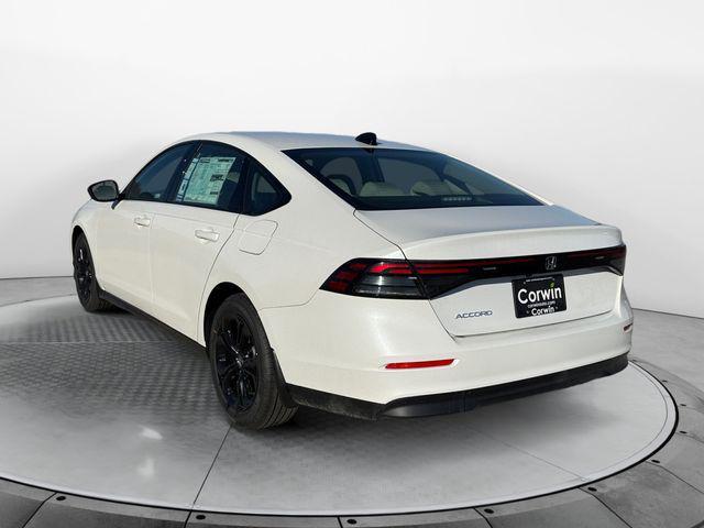 new 2025 Honda Accord car, priced at $32,210