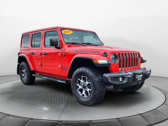 used 2021 Jeep Wrangler Unlimited car, priced at $42,989