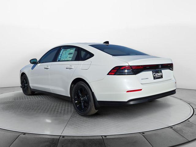 new 2025 Honda Accord car, priced at $30,575