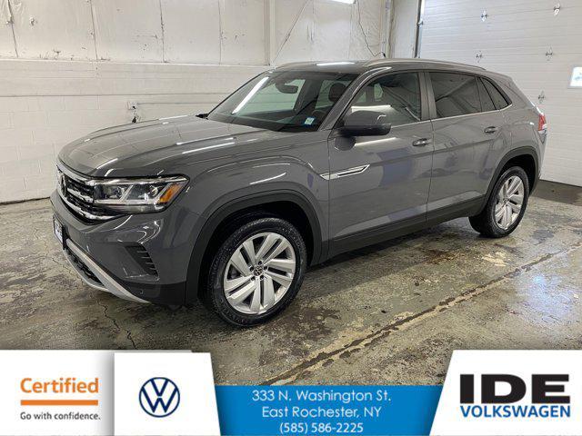 used 2021 Volkswagen Atlas Cross Sport car, priced at $28,490