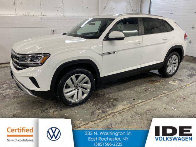 used 2022 Volkswagen Atlas Cross Sport car, priced at $28,990