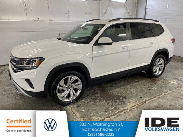 used 2022 Volkswagen Atlas car, priced at $29,990