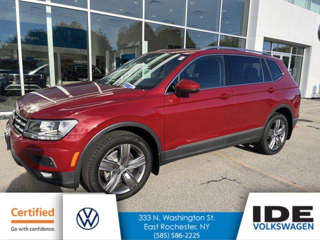 used 2021 Volkswagen Tiguan car, priced at $26,490