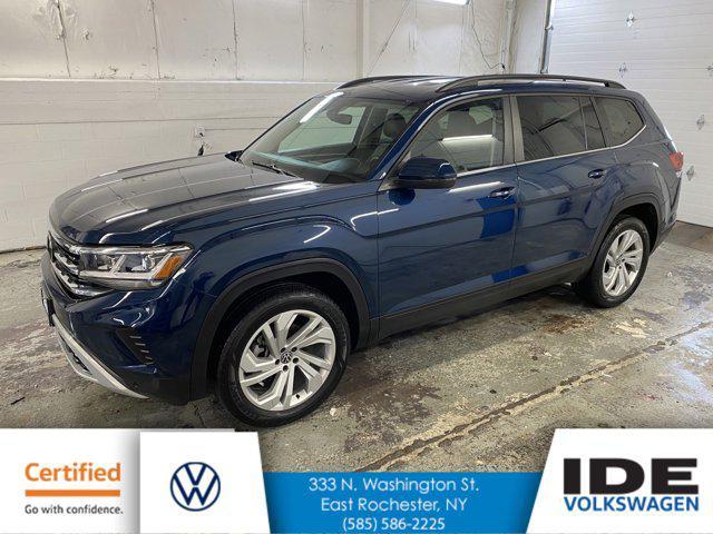 used 2022 Volkswagen Atlas car, priced at $27,990