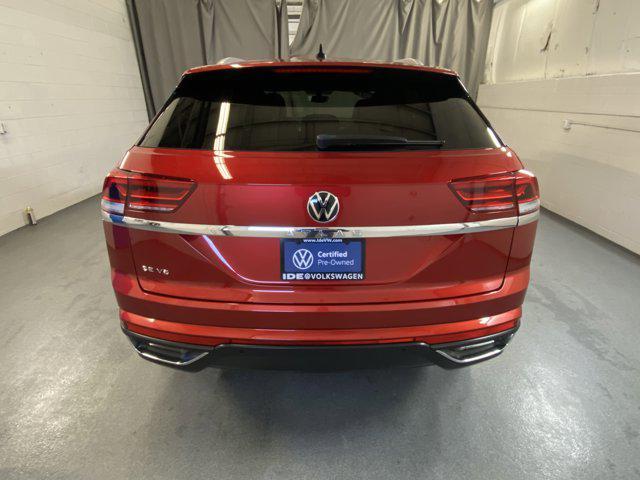 used 2021 Volkswagen Atlas Cross Sport car, priced at $27,590