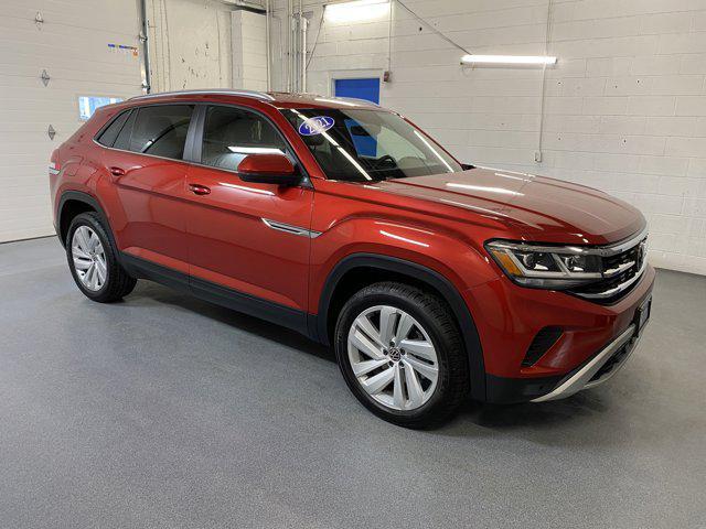 used 2021 Volkswagen Atlas Cross Sport car, priced at $27,590