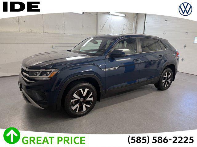 used 2021 Volkswagen Atlas Cross Sport car, priced at $24,490