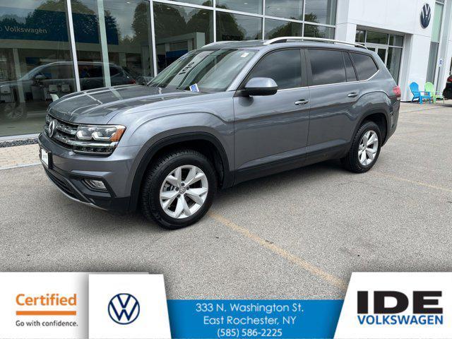 used 2018 Volkswagen Atlas car, priced at $21,990