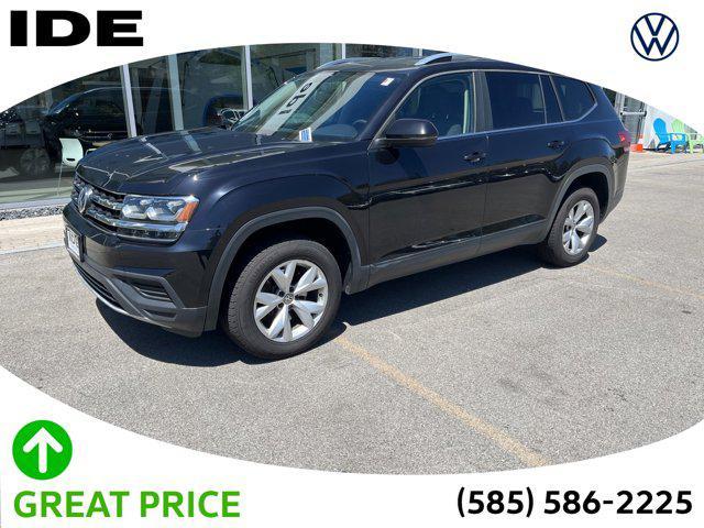 used 2018 Volkswagen Atlas car, priced at $19,990