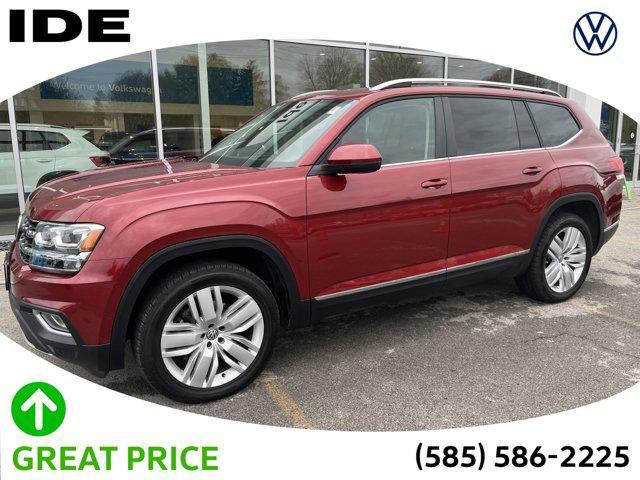 used 2019 Volkswagen Atlas car, priced at $24,990