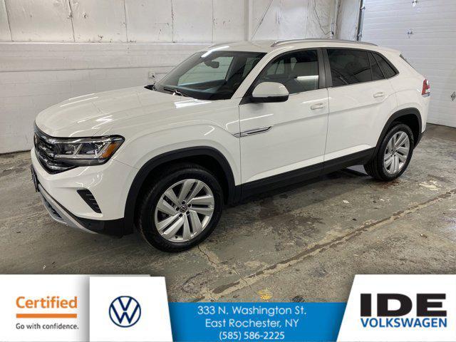 used 2021 Volkswagen Atlas Cross Sport car, priced at $26,990