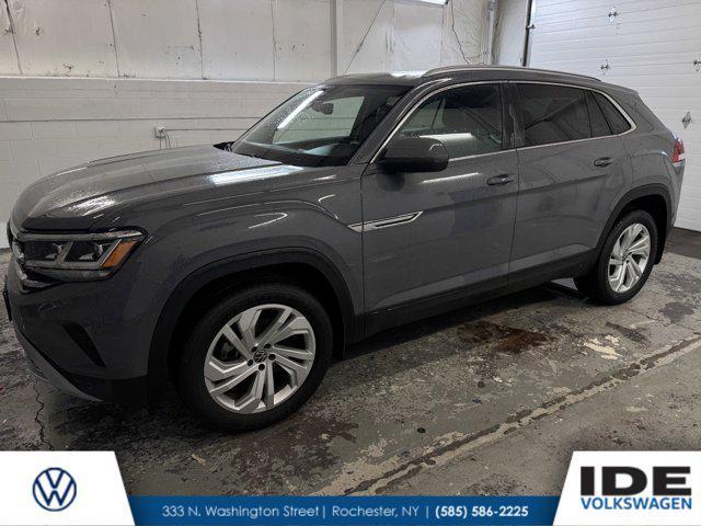 used 2021 Volkswagen Atlas Cross Sport car, priced at $26,990