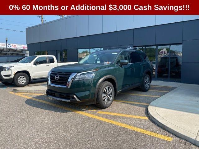 new 2025 Nissan Pathfinder car, priced at $42,141
