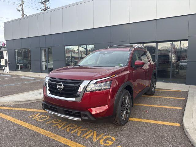 new 2025 Nissan Pathfinder car, priced at $46,123