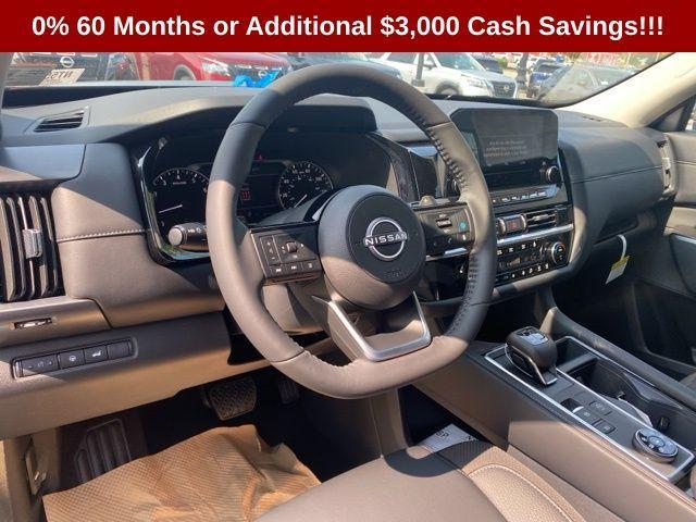 new 2025 Nissan Pathfinder car, priced at $41,616
