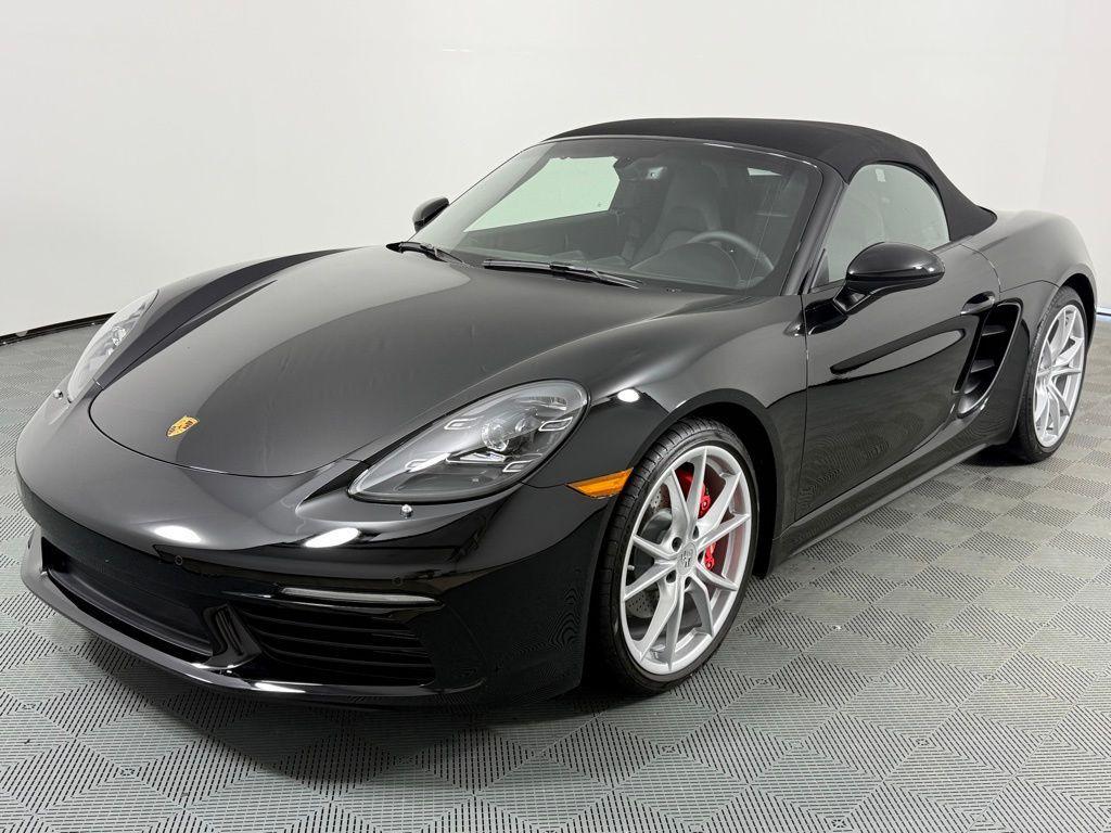 new 2025 Porsche 718 Boxster car, priced at $99,885