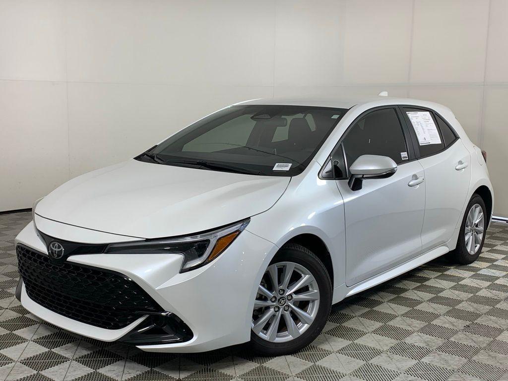 used 2023 Toyota Corolla Hatchback car, priced at $23,995