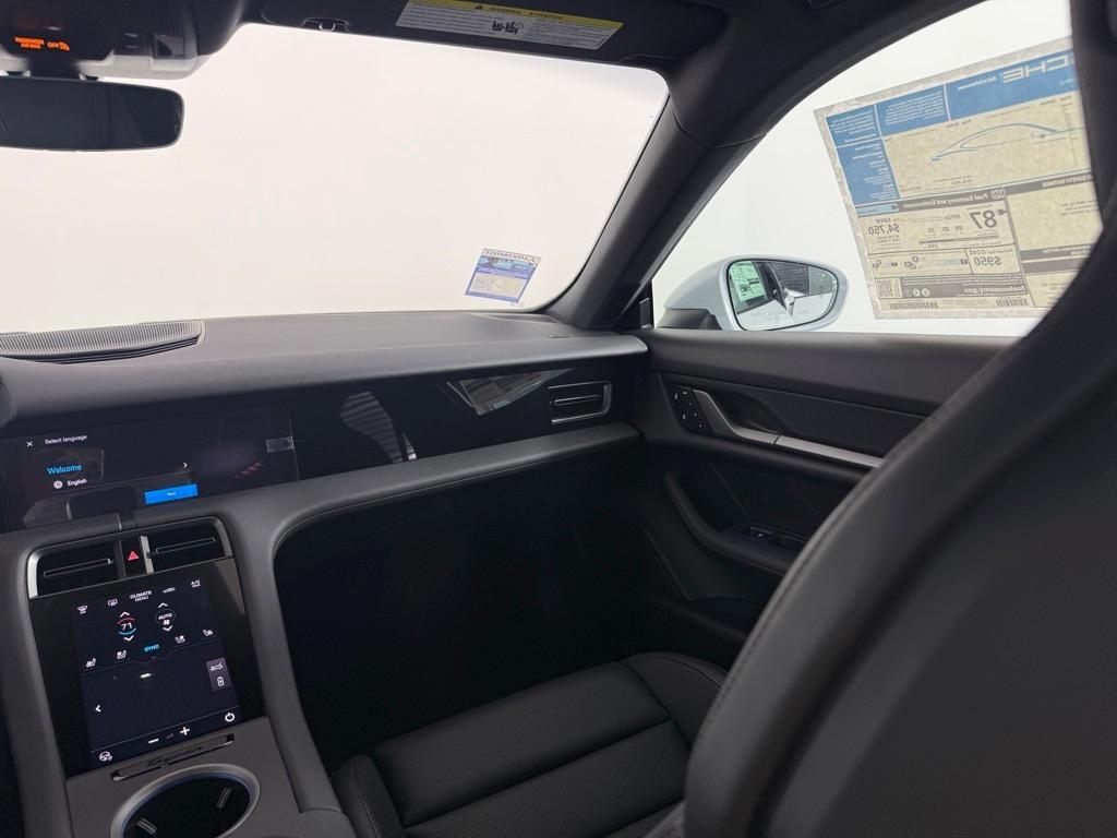 new 2025 Porsche Taycan car, priced at $127,935