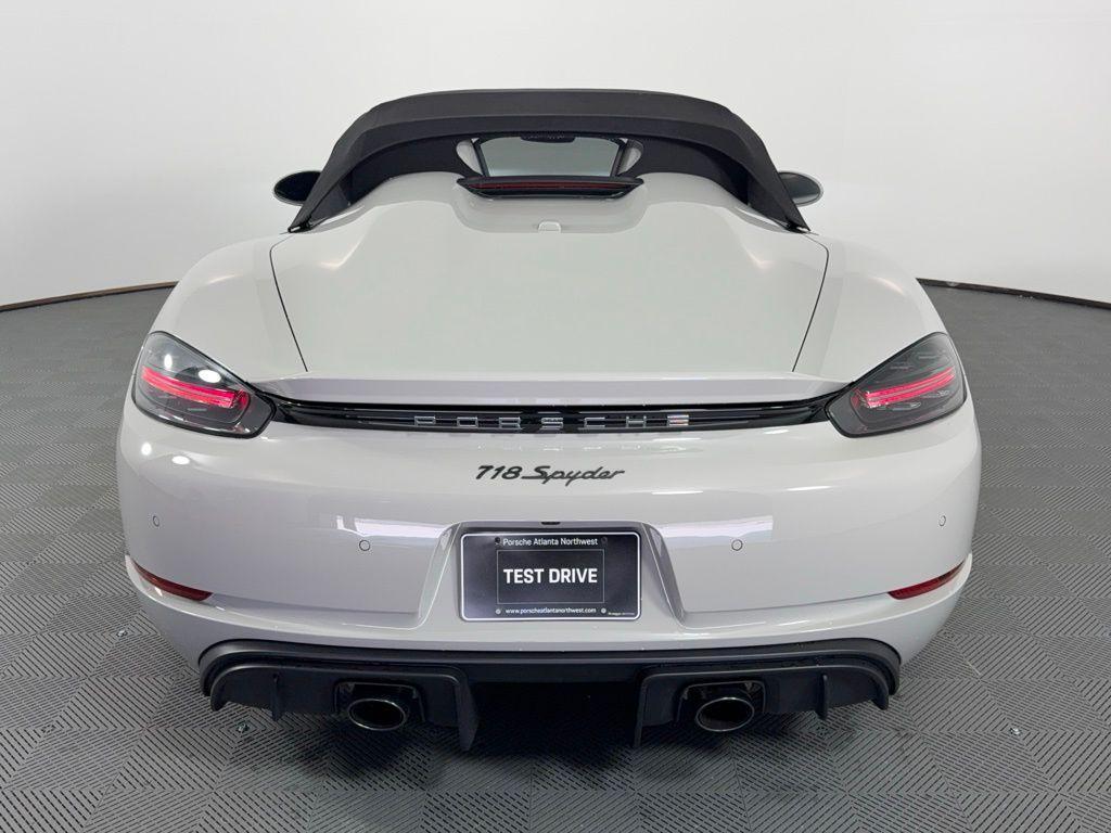 used 2021 Porsche 718 Spyder car, priced at $124,995