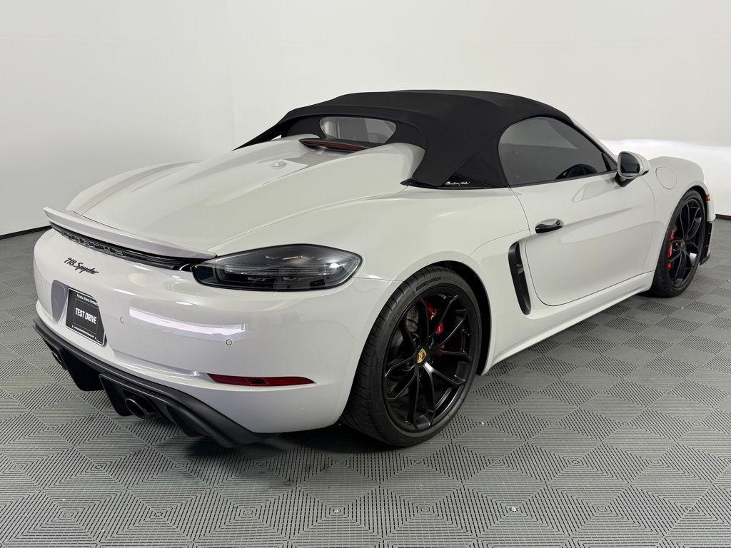 used 2021 Porsche 718 Spyder car, priced at $124,995
