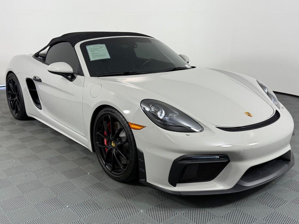 used 2021 Porsche 718 Spyder car, priced at $124,995