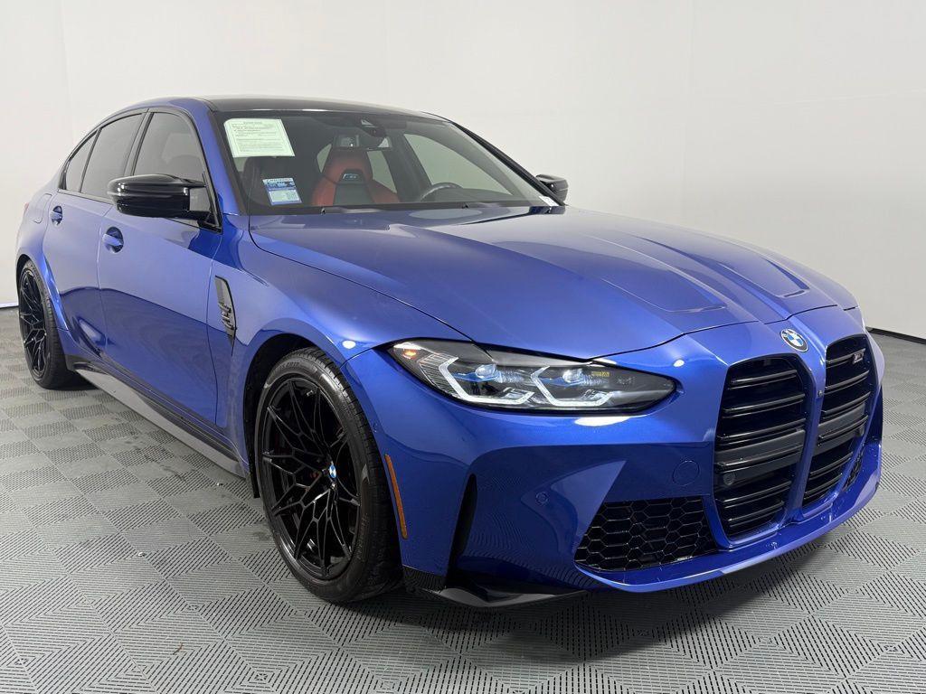 used 2022 BMW M3 car, priced at $79,495