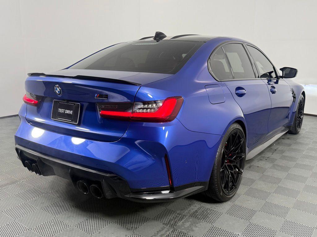 used 2022 BMW M3 car, priced at $79,495