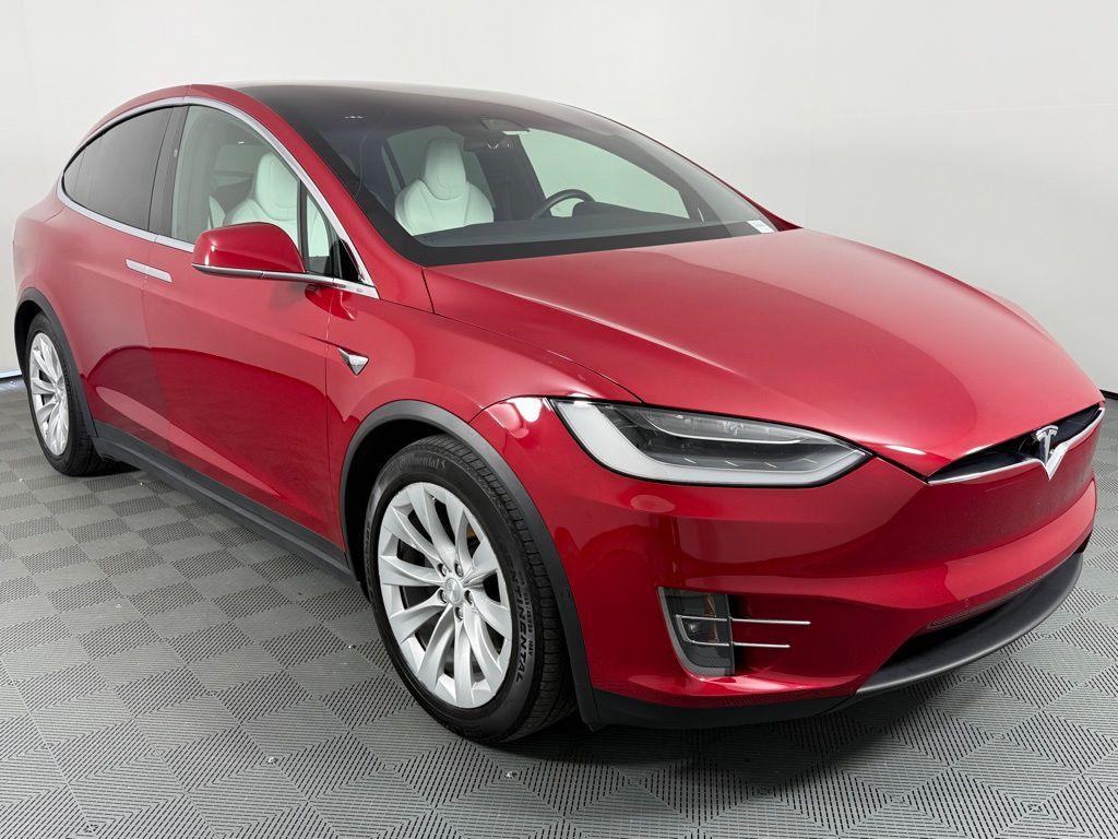 used 2018 Tesla Model X car, priced at $28,495